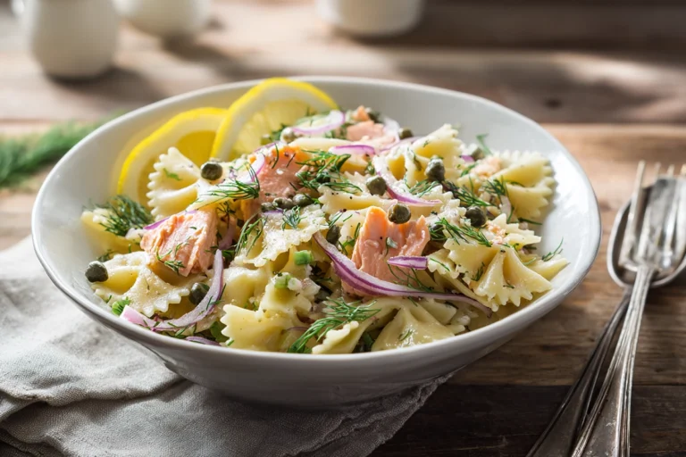 Smoked Salmon Pasta Salad Recipe