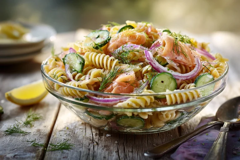 Smoked Salmon Pasta Salad Recipe