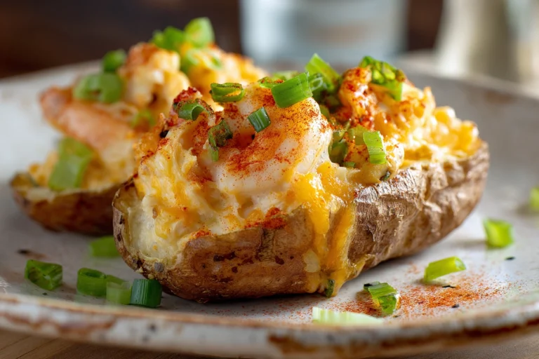Southern-Style Seafood Stuffed Potatoes