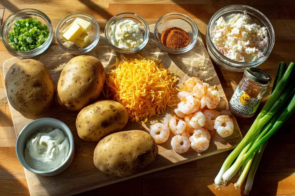 Southern-Style Seafood Stuffed Potatoes Ingredient