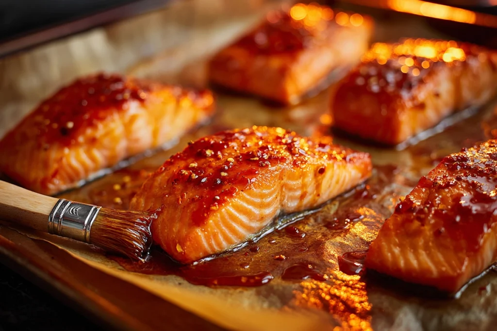 Spicy Chipotle Honey Salmon Bowls Recipe Cooking the Salmon