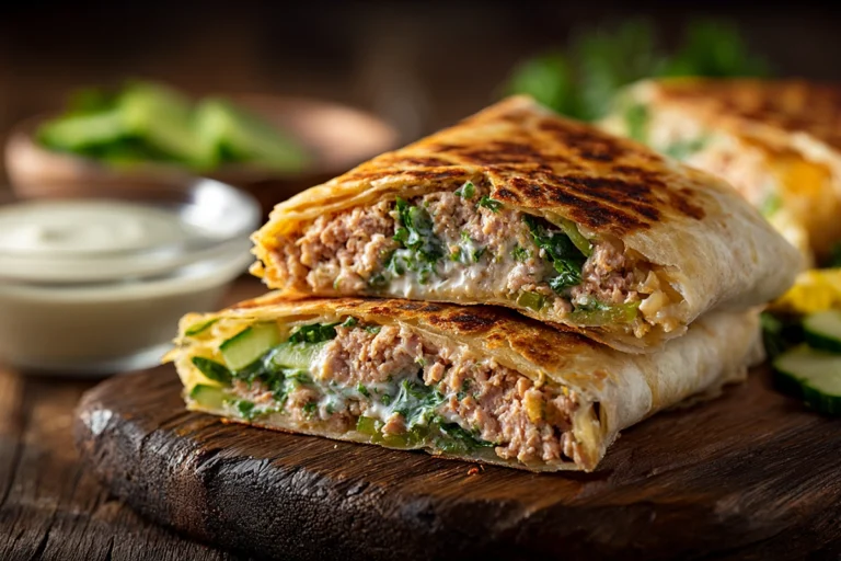 Spicy Tuna Crunchwraps Recipe