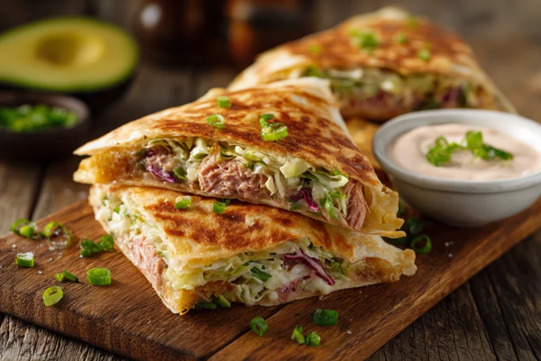 Spicy Tuna Crunchwraps Recipe