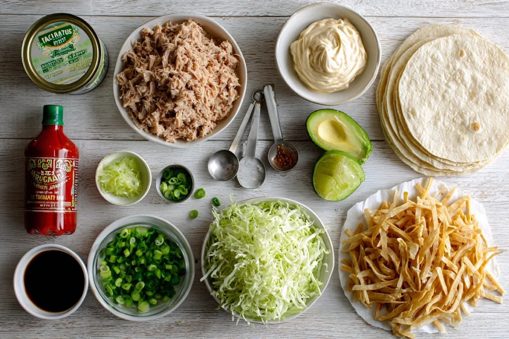 Spicy Tuna Crunchwraps Recipe Ingredient