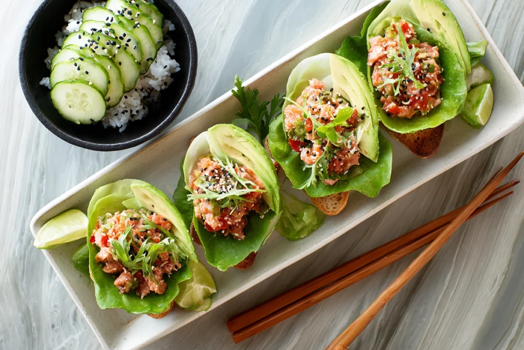 Spicy Tuna SalaServing Suggestions