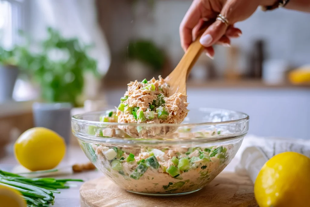Spicy Tuna SaladStep-by-Step Preparation