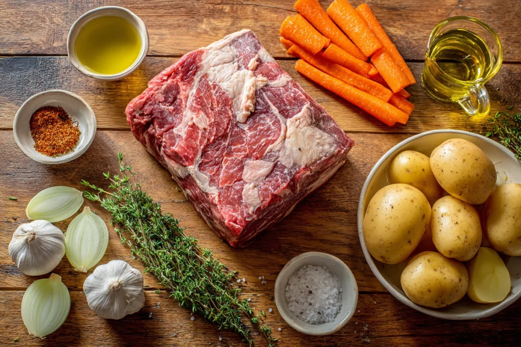 Traeger Pot Roast Ingredients