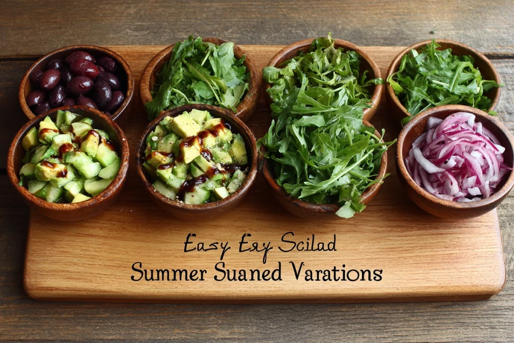 Watermelon Cucumber Feta Sala Salad Variations Image