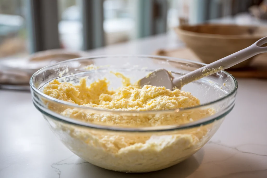 Buttermilk Cornbread That Feels Like Home Every Time 7 buttermilk cornbread batter mixed just until combined