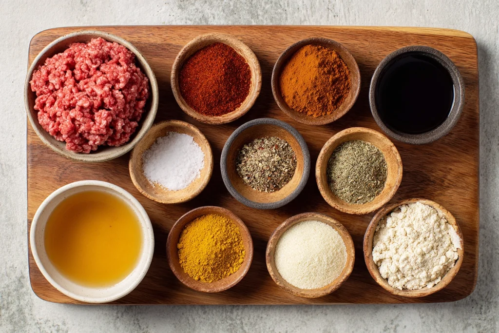 copycat taco bell meat Ingredients