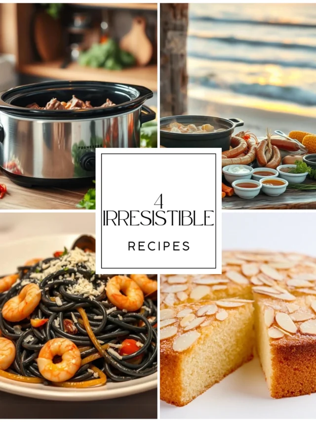 4 Irresistible Recipes You Need to Try This Week