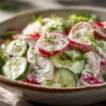 cucumber radish salad