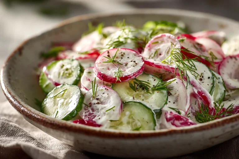 cucumber radish salad