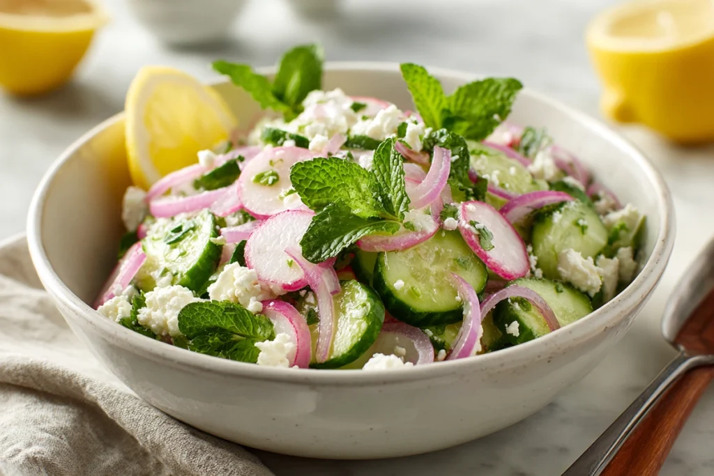 cucumber radish salad Salad Variation