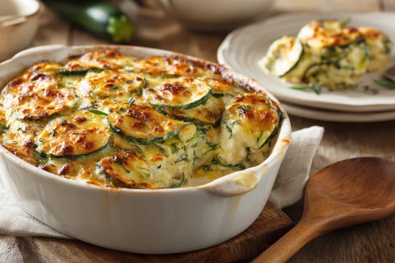 easy cheesy zucchini casserole