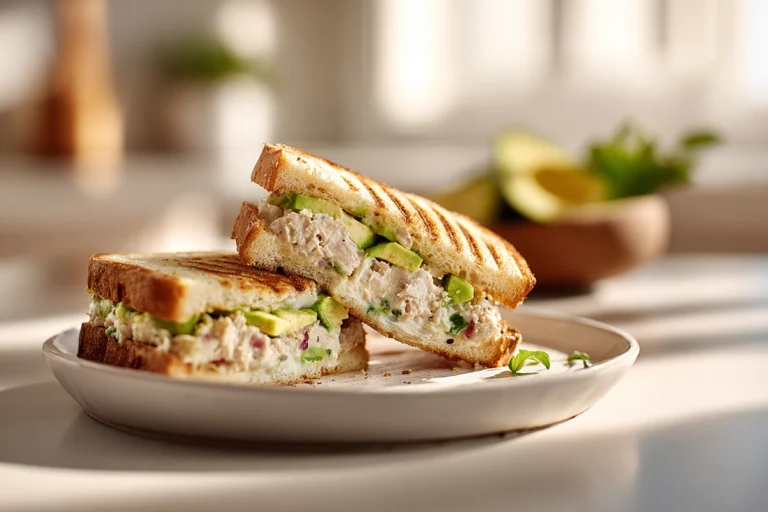 joe the juice tuna sandwich copycat recipe served on toasted sourdough at home