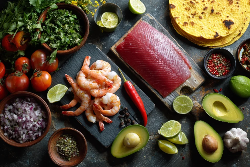 mexican seafood​ Ingredients