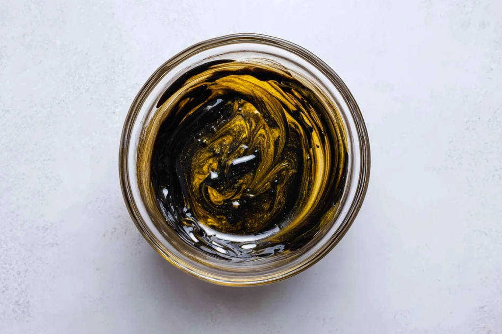 squid ink pasta dough eggs mixed with squid ink