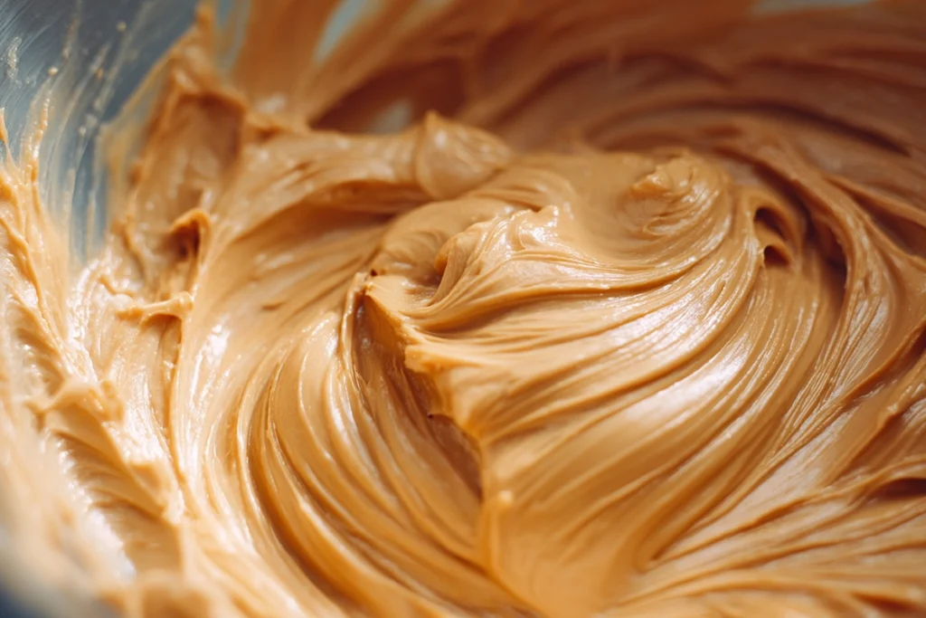 Smooth peanut butter filling for nutter butter pie