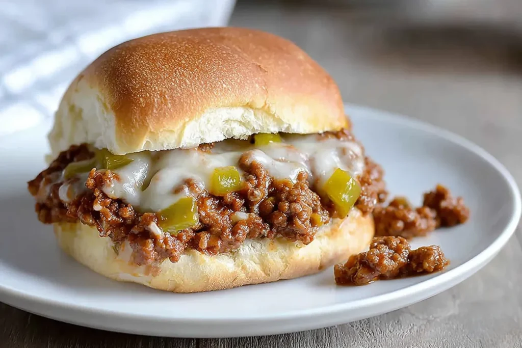 philly cheese steak sloppy joes