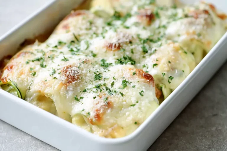 Zucchini Chicken Alfredo Roll Ups for an Easy Low-Carb Dinner 9 Mohamed Ayad's Zucchini Chicken Alfredo Roll Ups Recipe