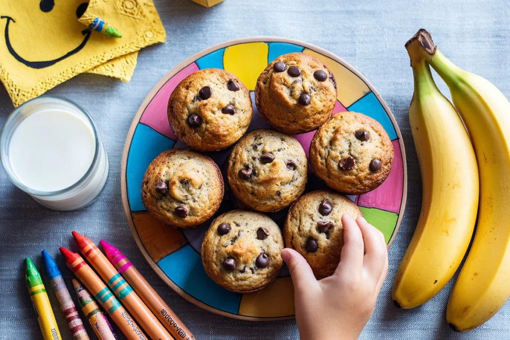 Banana Zucchini Muffins Kid-Friendly Mini Muffins Version