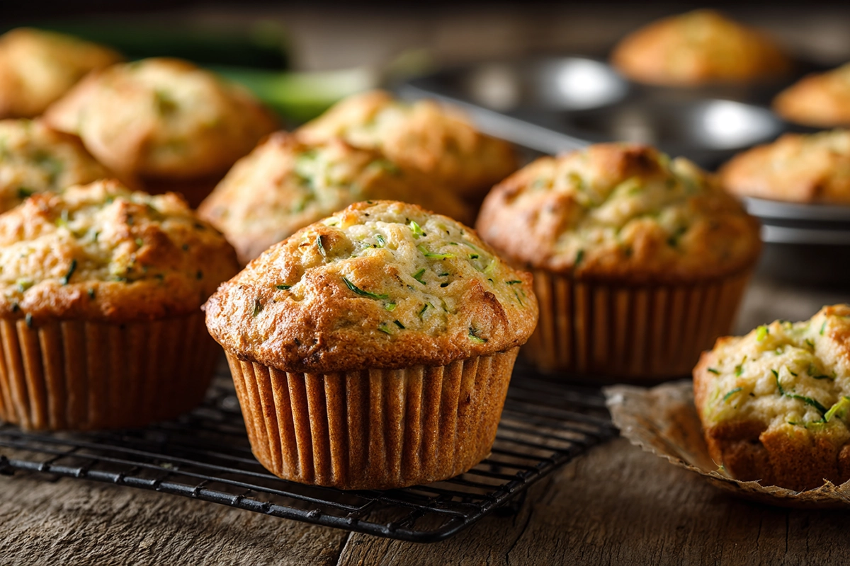 Banana Zucchini Muffins