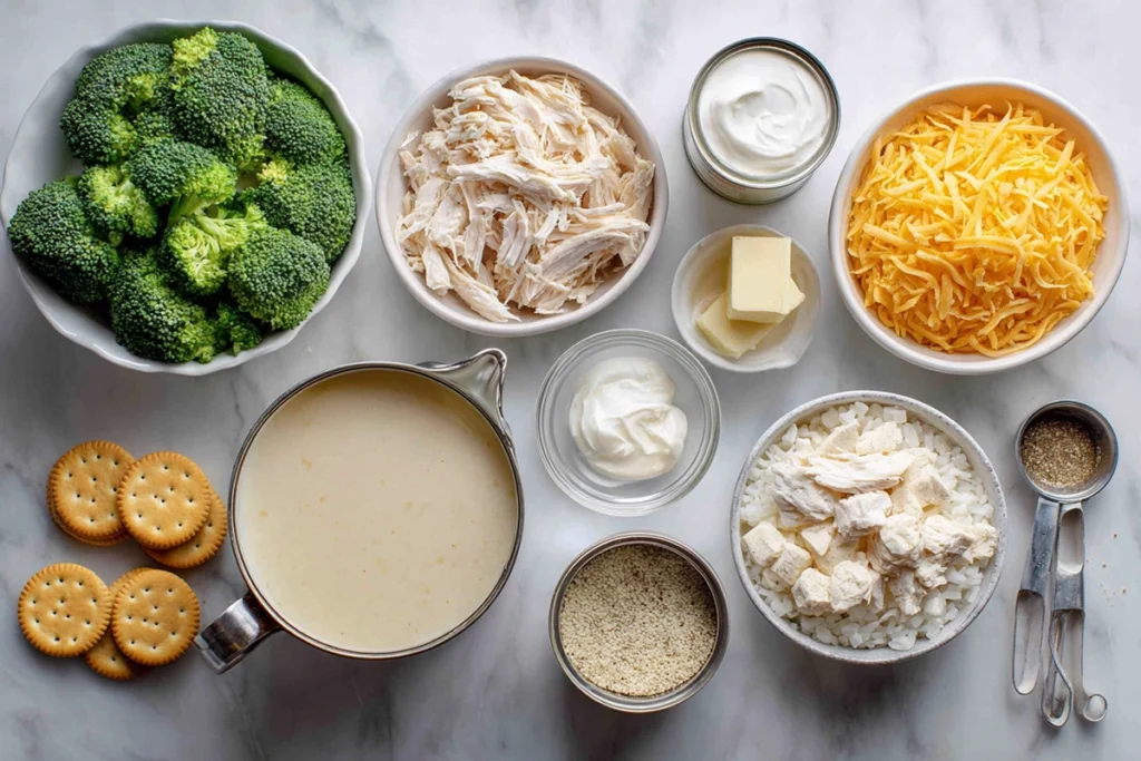 Broccoli Chicken Casserole Ingredients