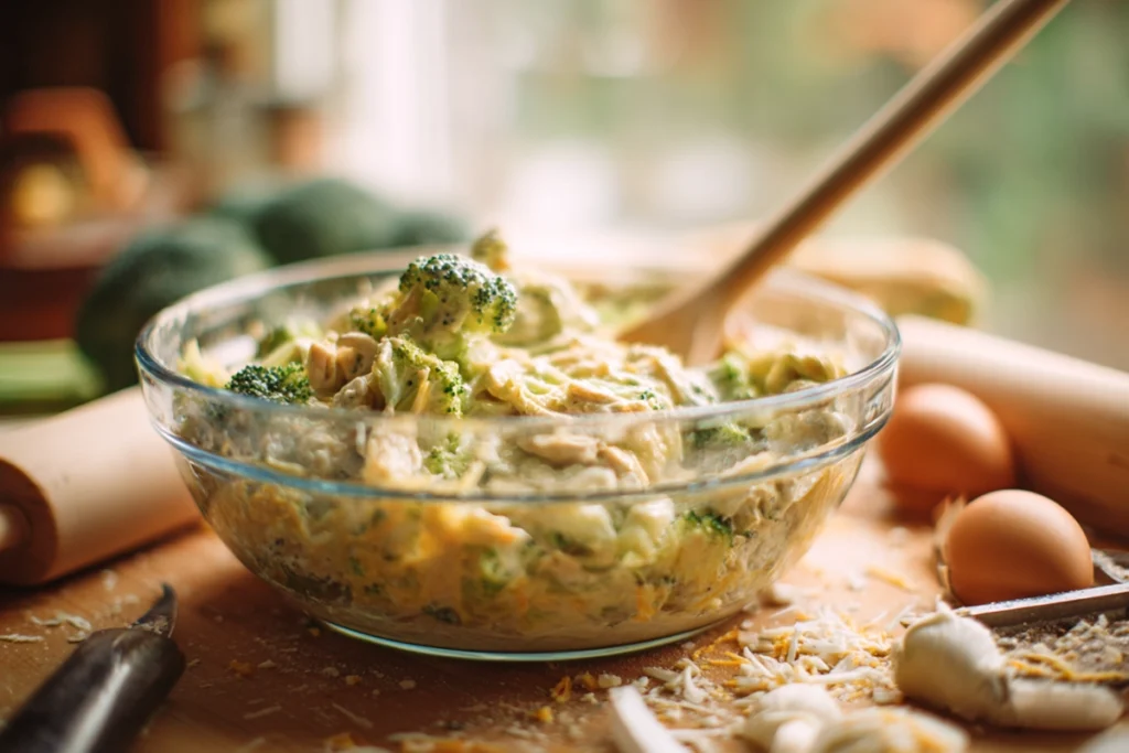 Broccoli Chicken CasseroleStep-by-Step Prep Scene