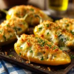 Cheesy Stuffed Banana Peppers