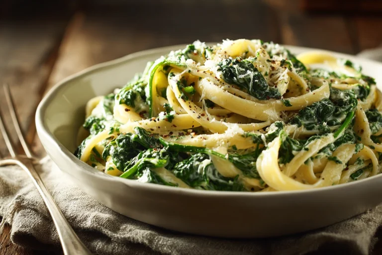 Creamy Spinach Pasta