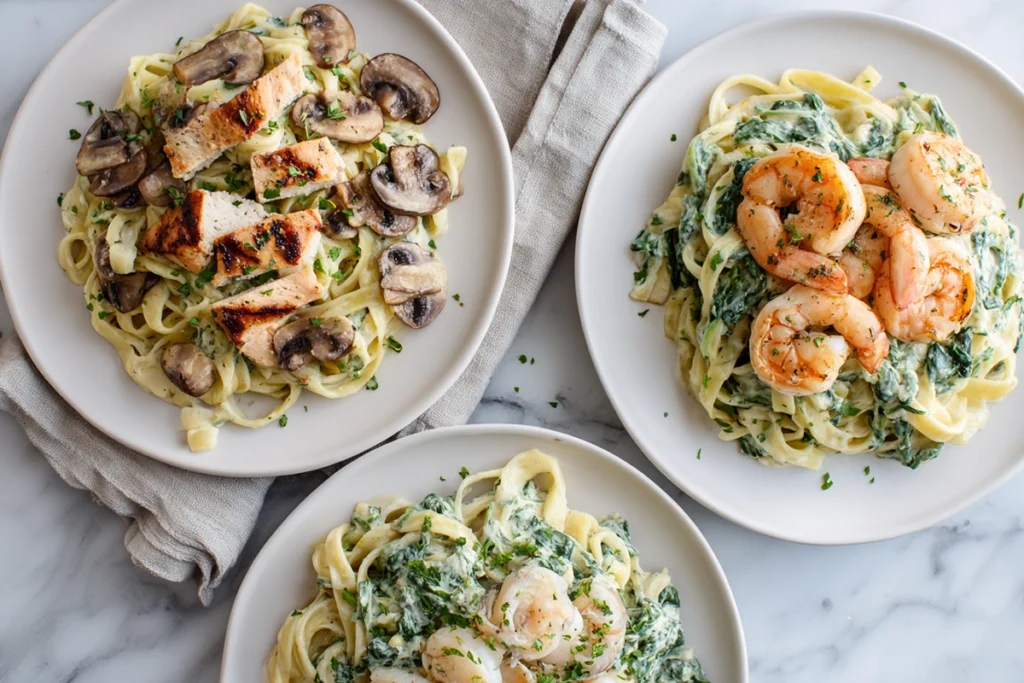 Creamy Spinach PastaAdd-In Variations