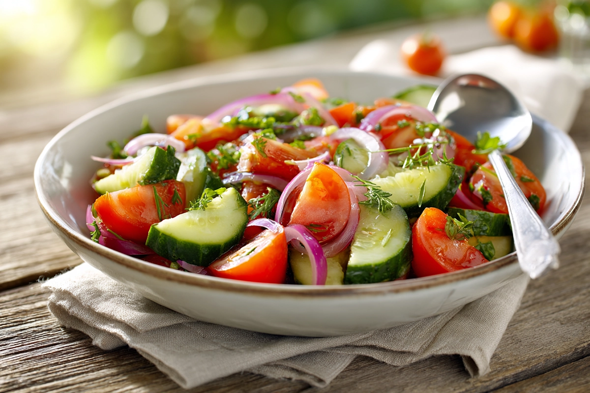 Cucumber Tomato Salad