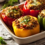 Gluten free stuffed peppers