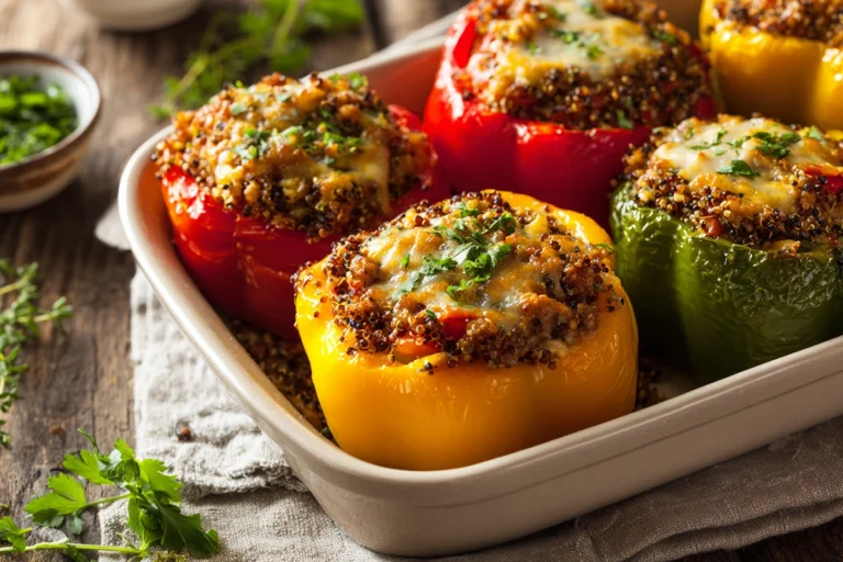 Gluten free stuffed peppers