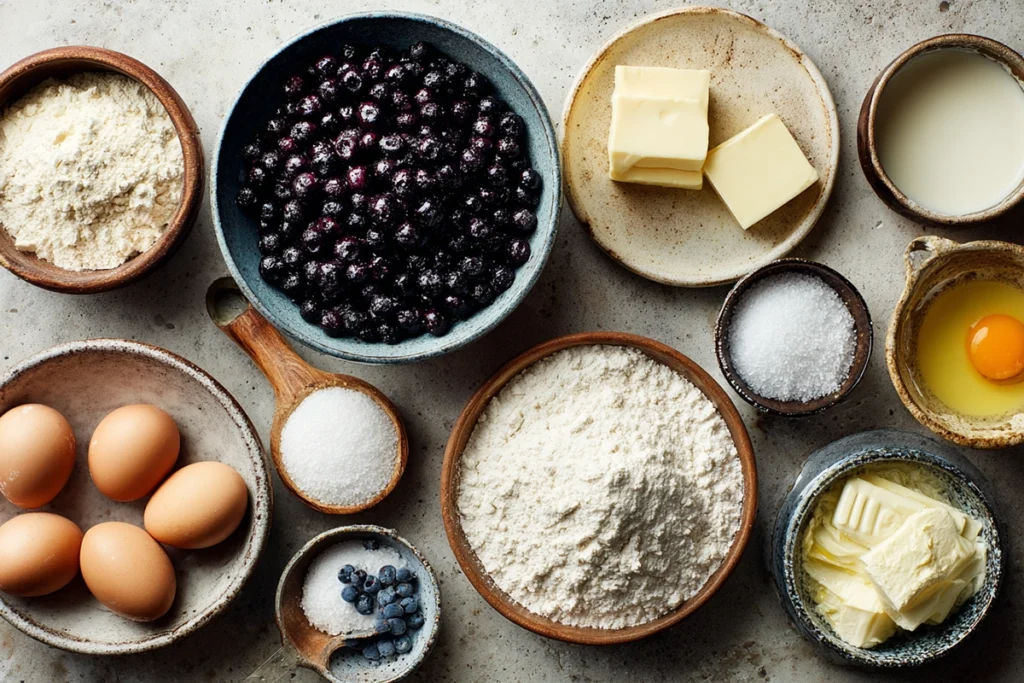 Huckleberry MuffinIngredients Shot