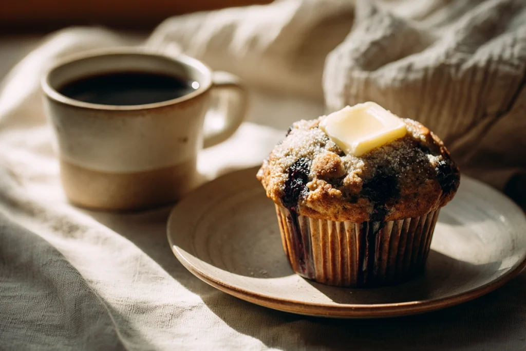 Huckleberry MuffinServing Suggestion