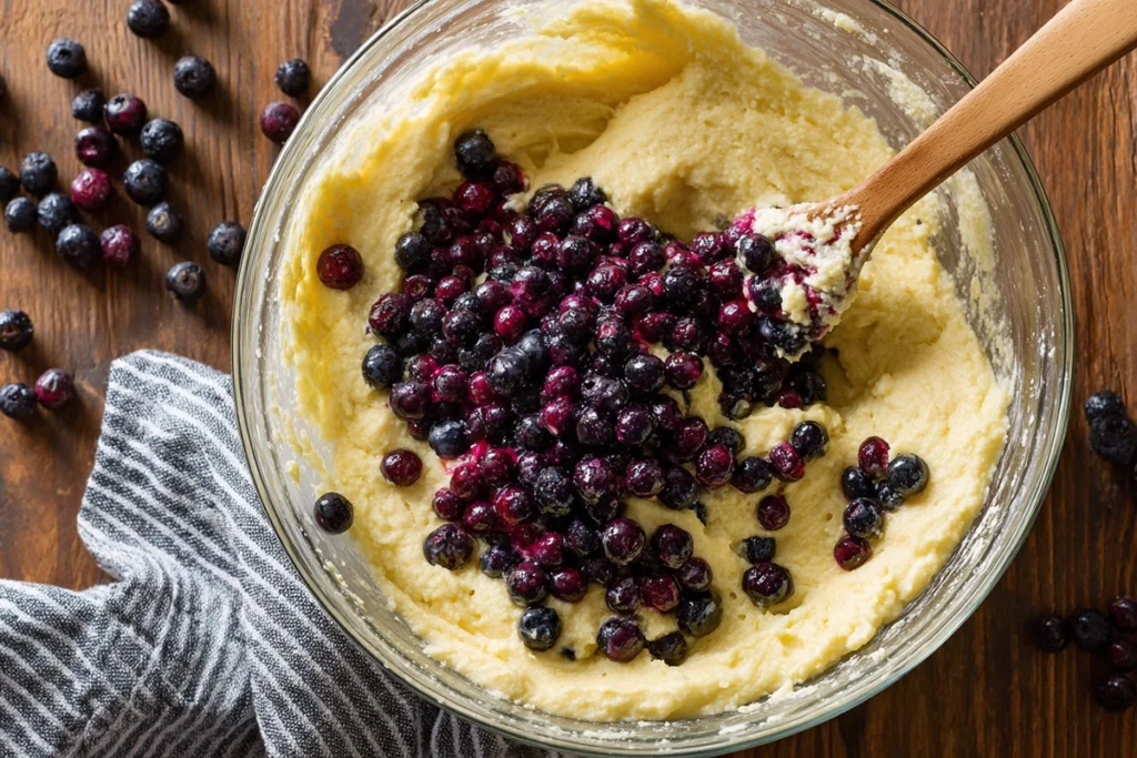Huckleberry MuffinStep-by-Step Prep