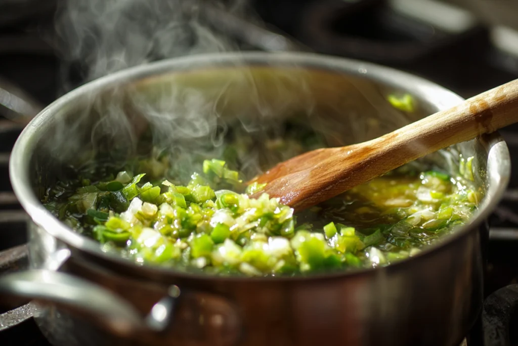  Process Step: Cooking the Relish