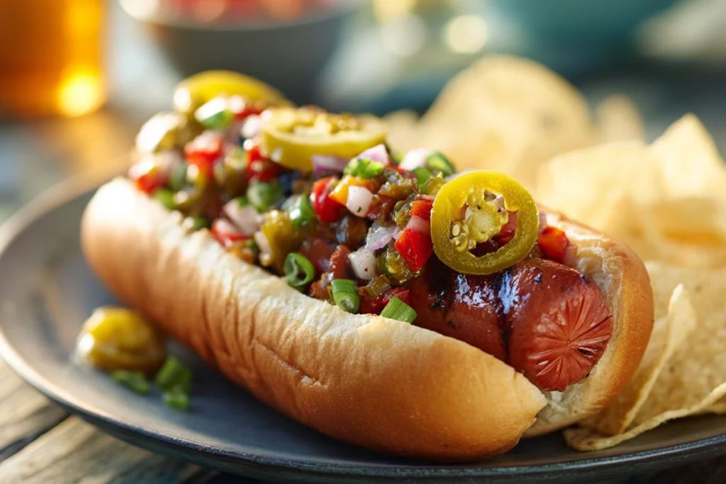 Serving Suggestion: Hot Dog Topping