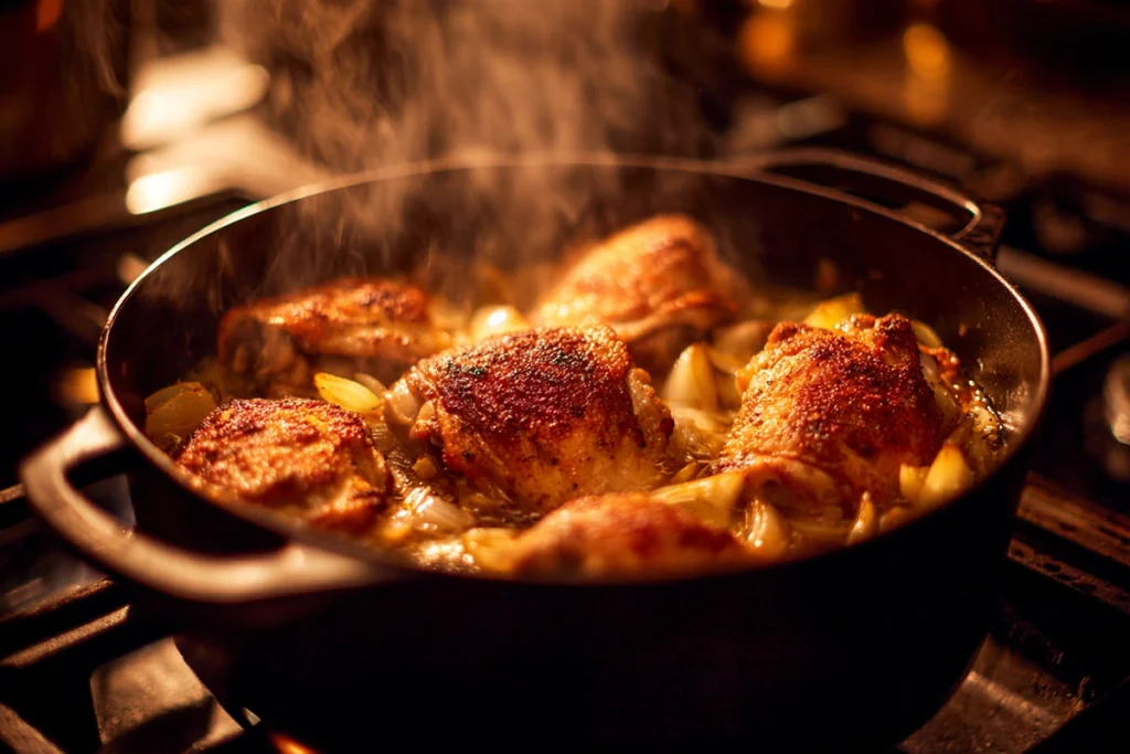 Marry Me Chicken SoupCooking Scene