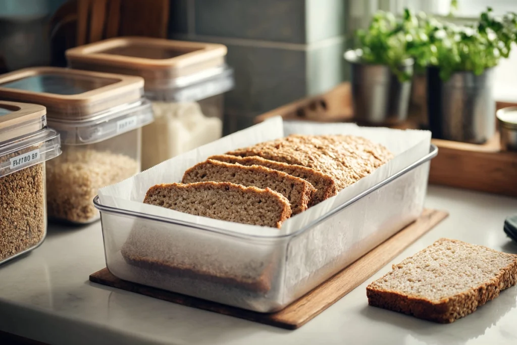 Quinoa Bread Storage & Freezing