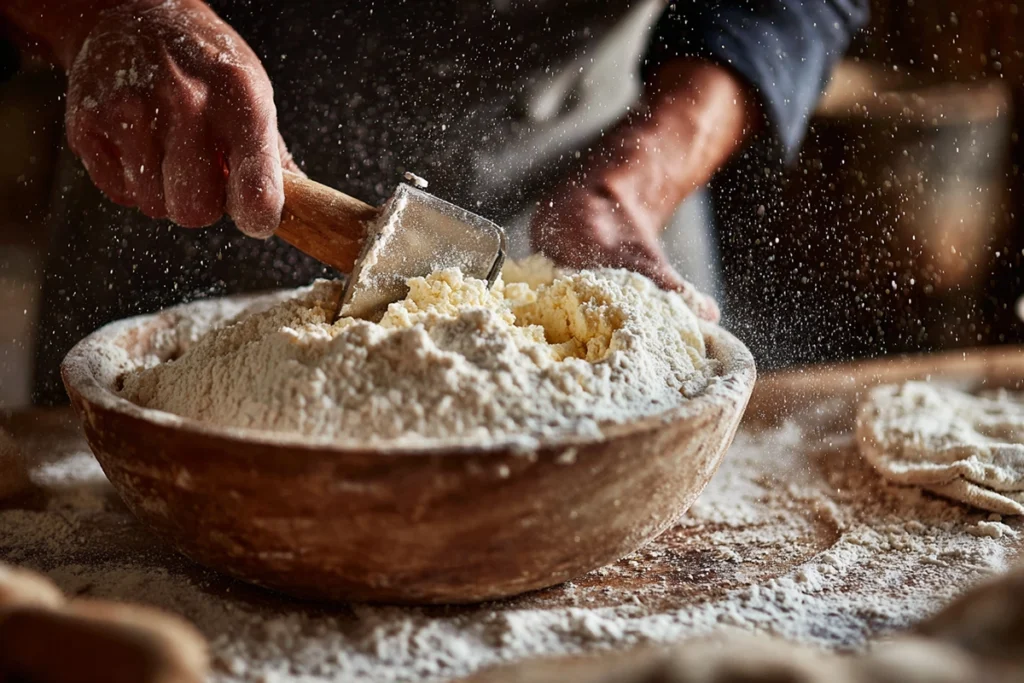 SconeProcess Image – Cutting the Butter