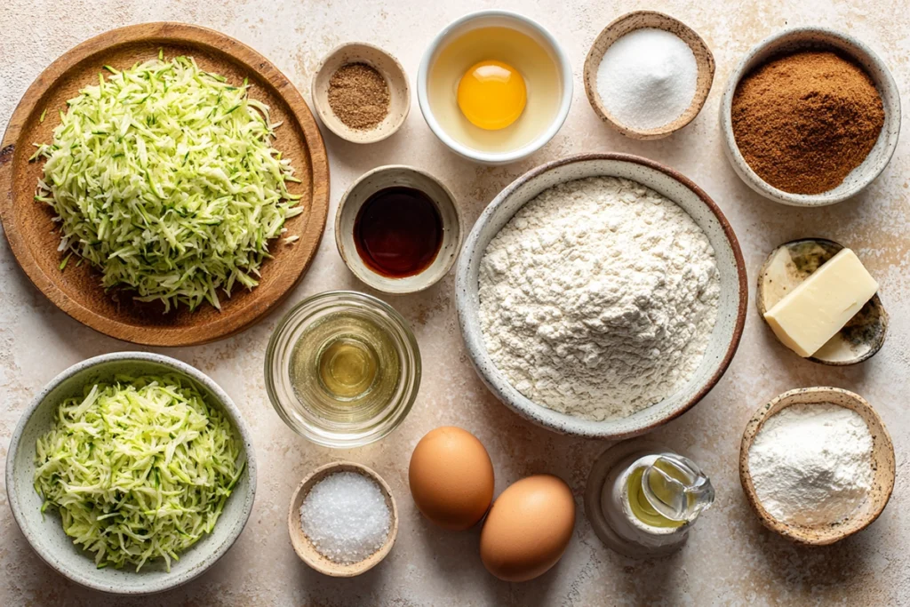 Zucchini Muffin Ingredient