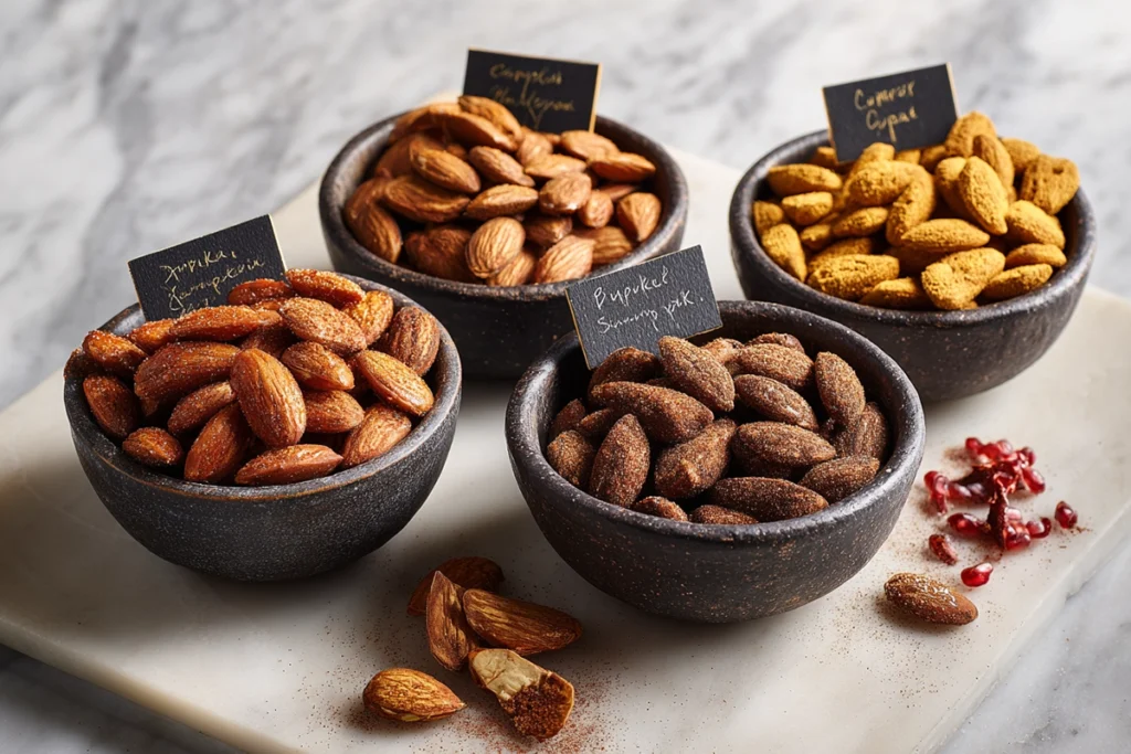 candied almonds Flavor Variations Table