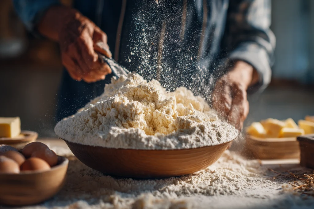 cinnamon scones. Step-by-Step
