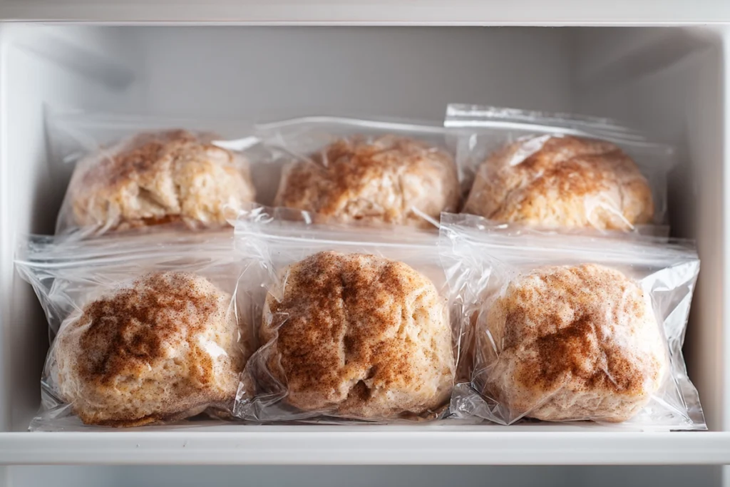 cinnamon sconesStorage & Freezing