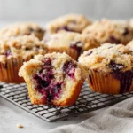 The Best Huckleberry Muffins: A Sweet Taste of the Wild 2 huckleberry muffins