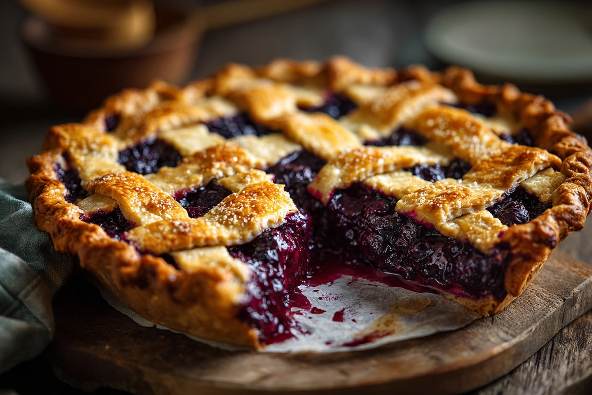 wild huckleberry pie