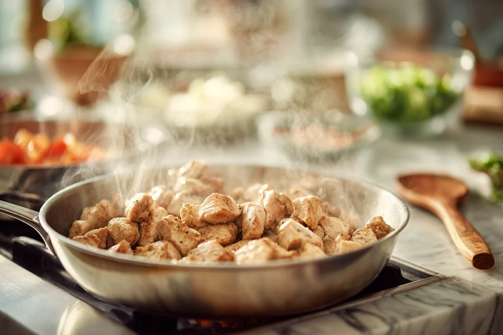 Cheesy Chicken Pasta